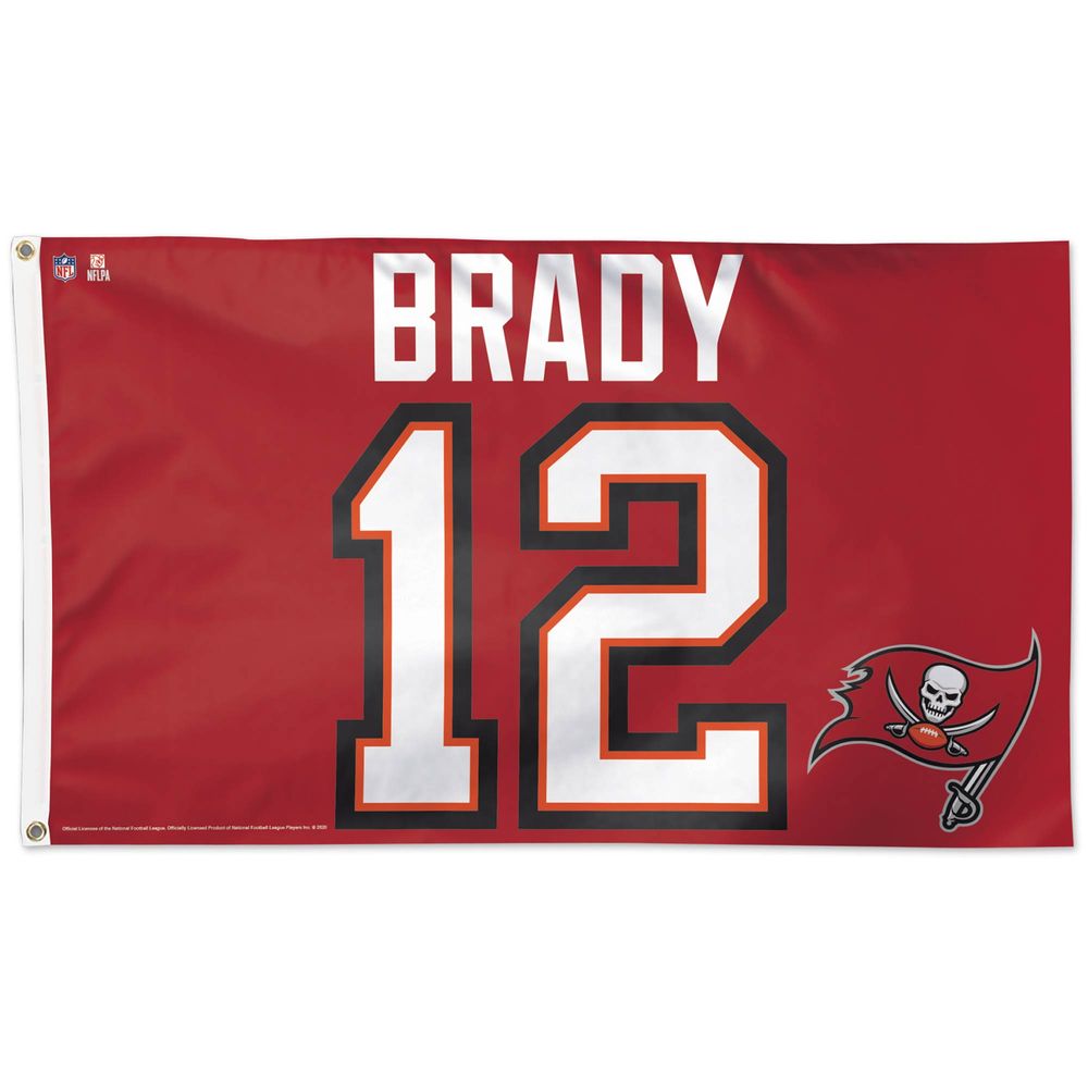 WinCraft Tampa Bay Buccaneers 3' x 5' Jersey Deluxe - Single-Sided Flag