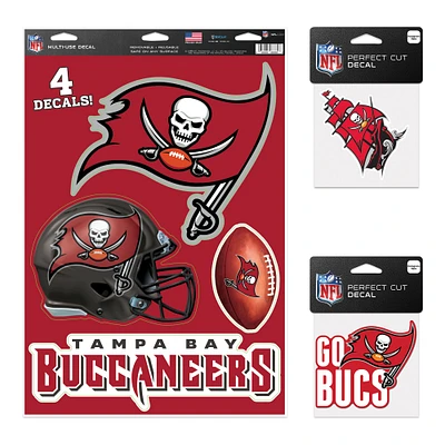 Pack de décalcomanies WinCraft Tampa Bay Buccaneers