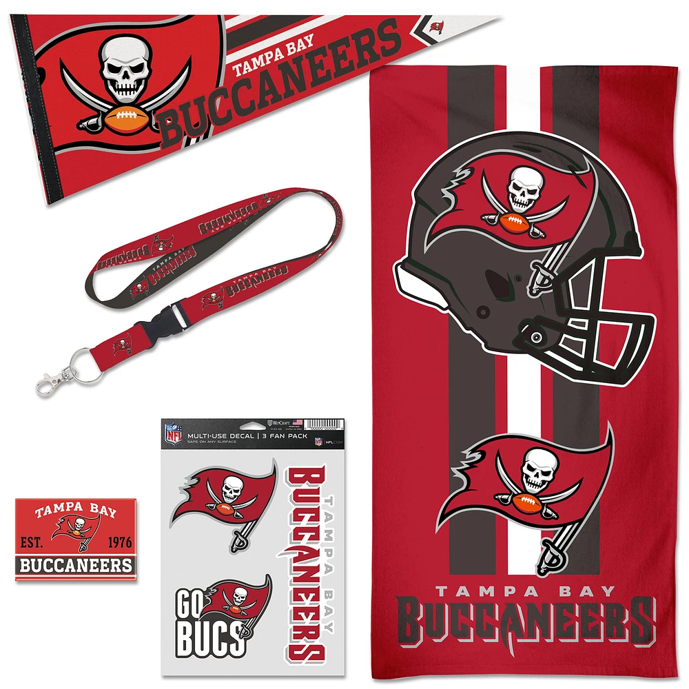 WinCraft Tampa Bay Buccaneers House Fan Accessories Pack