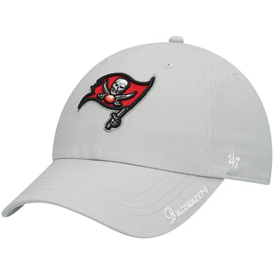 Casquette réglable pour femme '47 Pewter Tampa Bay Buccaneers Miata Clean Up Primary