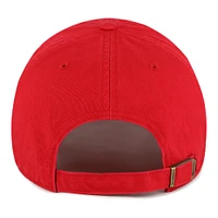 Casquette réglable de nettoyage avec icône de confettis des Buccaneers de Tampa Bay '47 pour femmes, rouge