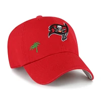 Casquette réglable de nettoyage avec icône de confettis des Buccaneers de Tampa Bay '47 pour femmes, rouge