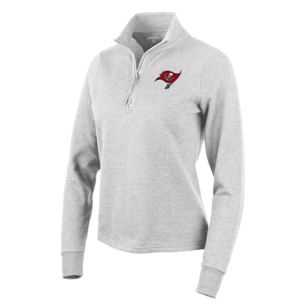 Lids Tampa Bay Buccaneers Antigua Women's Action Quarter-Zip Pullover  Sweatshirt