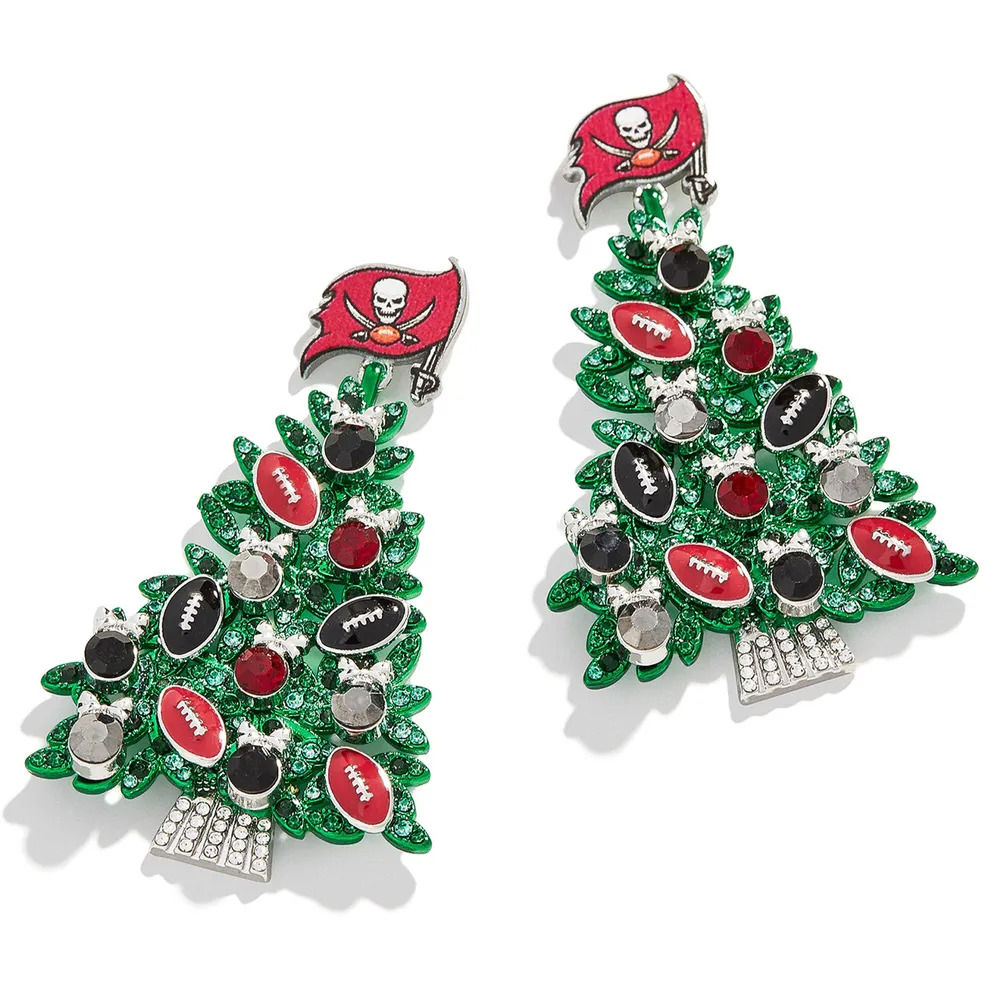 Women's BaubleBar Tampa Bay Buccaneers Tree Earrings