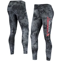 Women's Concepts Sport Black Tampa Bay Buccaneers Burst Tie Dye Leggings