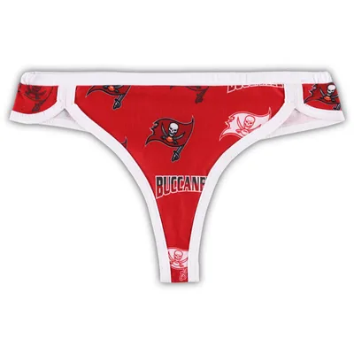 Tampa Bay Buccaneers Concepts Sport Women's Breakthrough Knit Thong - Red/White