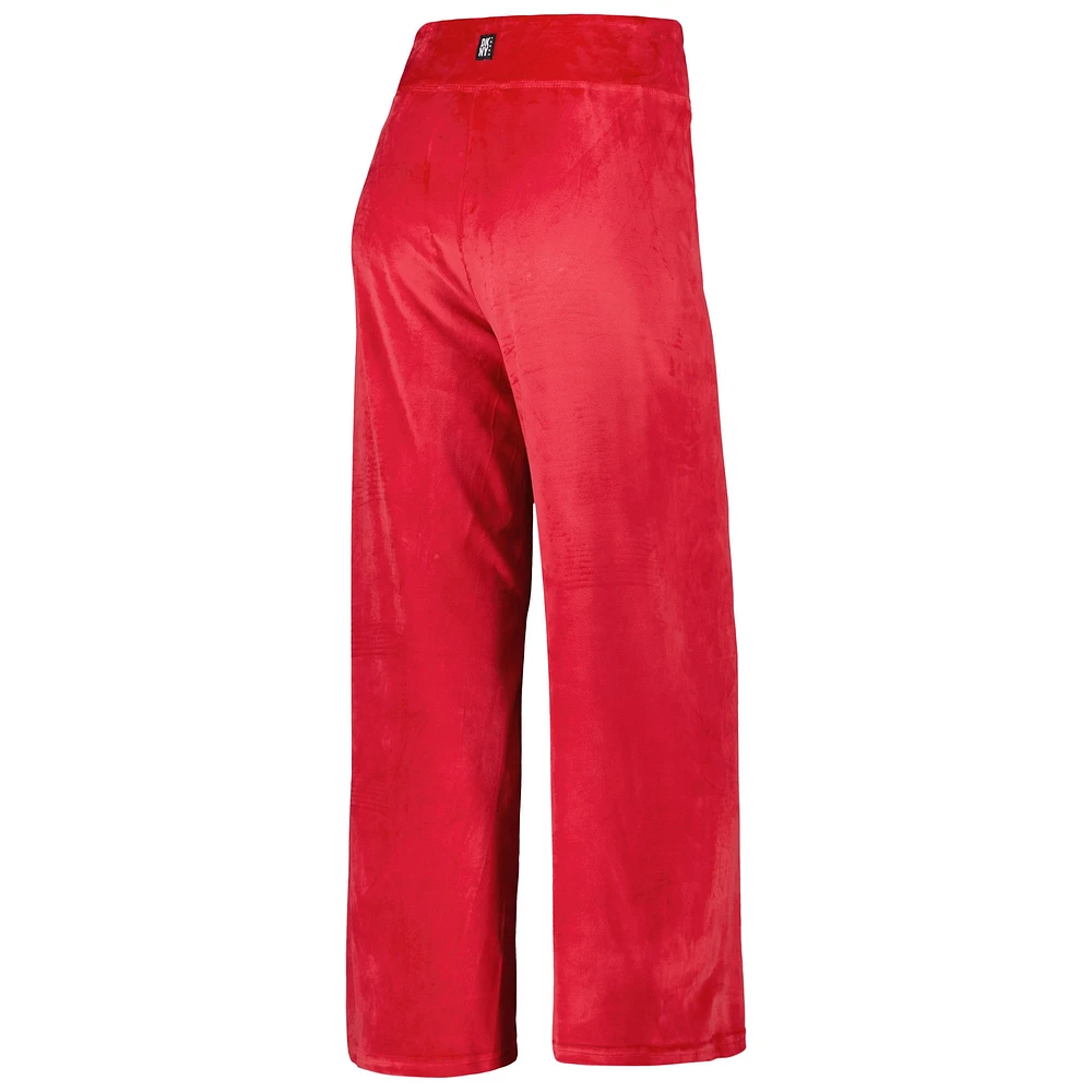 Women's DKNY Sport  Red Tampa Bay Buccaneers Demi Straight Leg Pants