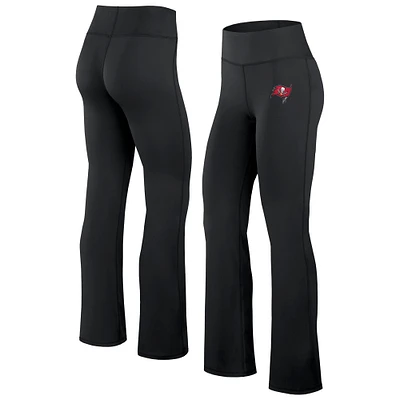 Women's Fanatics Black Tampa Bay Buccaneers Maxed Out Flare Leggings