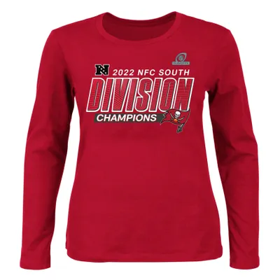 Tampa Bay Buccaneers Fanatics Branded 2022 NFC South Division Champions  Divide & Conquer T-Shirt - Red