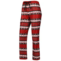 Women's FOCO Red Tampa Bay Buccaneers Holiday Ugly Pajama Set