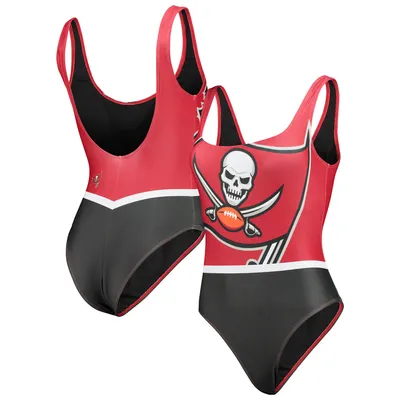 Tampa Bay Buccaneers FOCO Women's Team One-Piece Swimsuit - Red