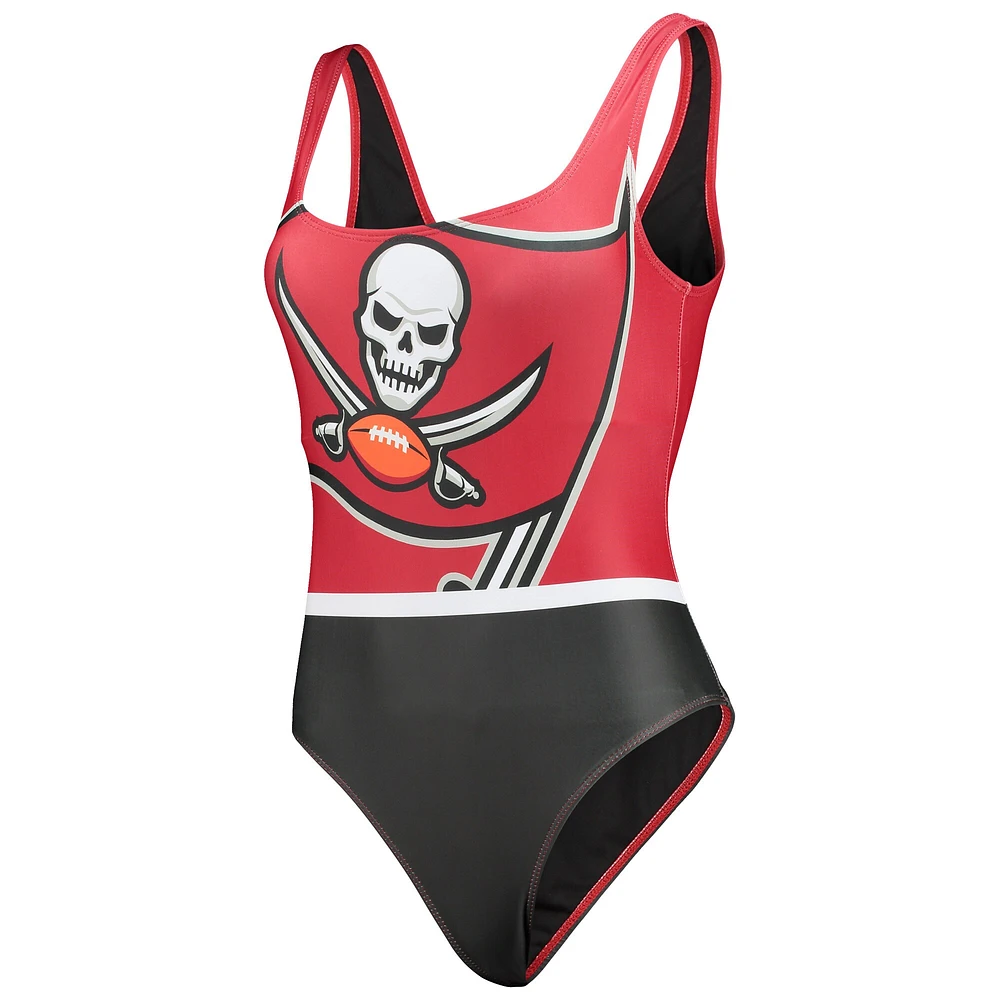 Maillot de bain une pièce femme rouge Tampa Bay Buccaneers FOCO