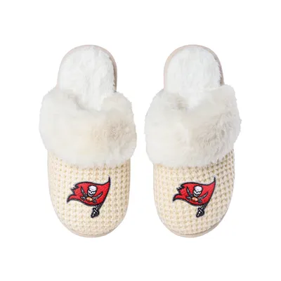 Tampa Bay Buccaneers FOCO Women's Open Back Slippers