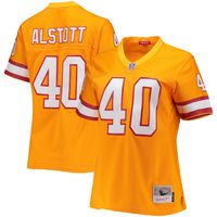 Women's Mitchell & Ness Mike Alstott Orange Tampa Bay Buccaneers Legacy Replica Player Jersey