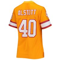 Women's Mitchell & Ness Mike Alstott Orange Tampa Bay Buccaneers Legacy Replica Player Jersey