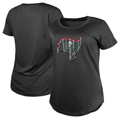 Women's New Era  Charcoal Tampa Bay Buccaneers 2024 NFL Draft T-Shirt