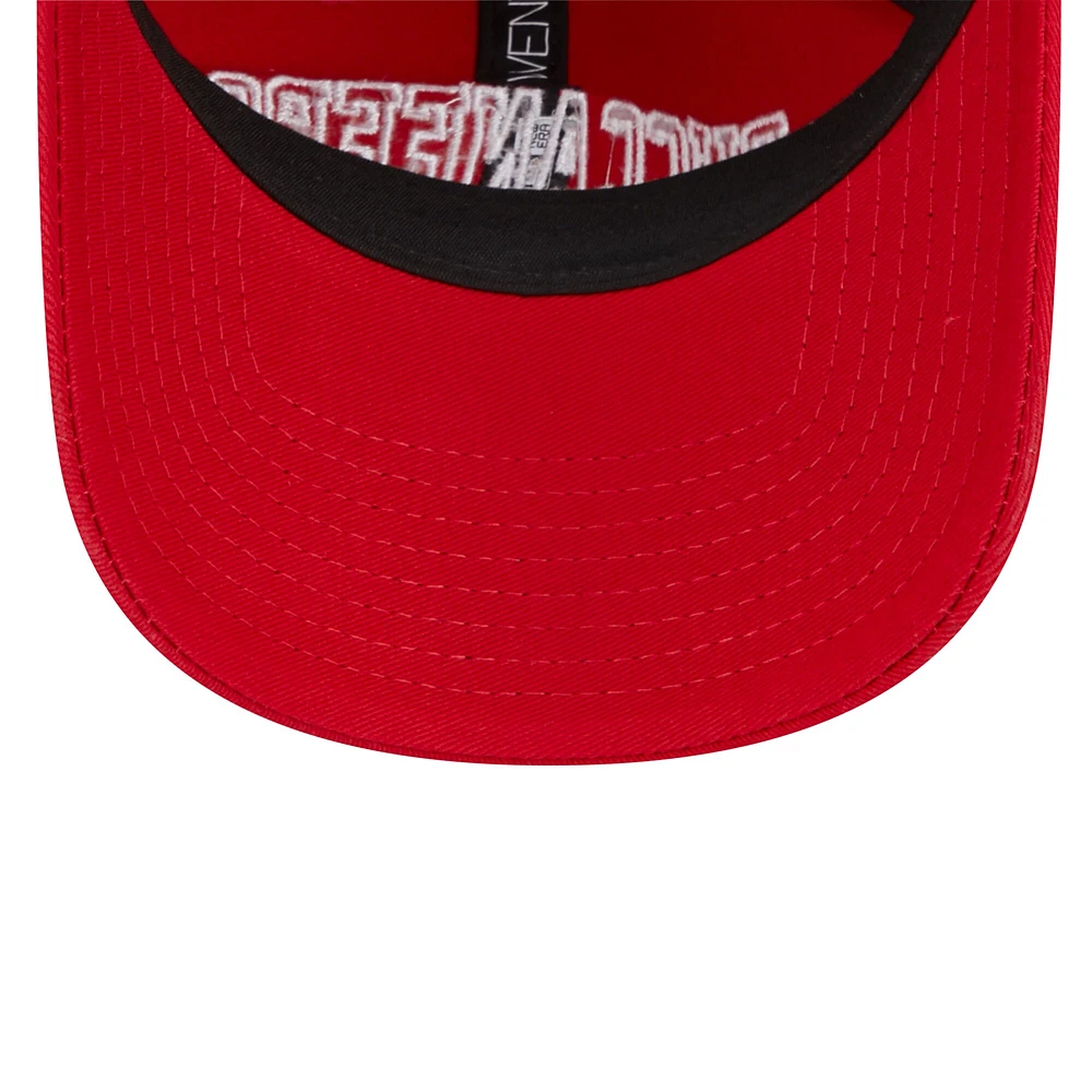 Women's New Era Red Tampa Bay Buccaneers Collegiate 9TWENTY Adjustable Hat