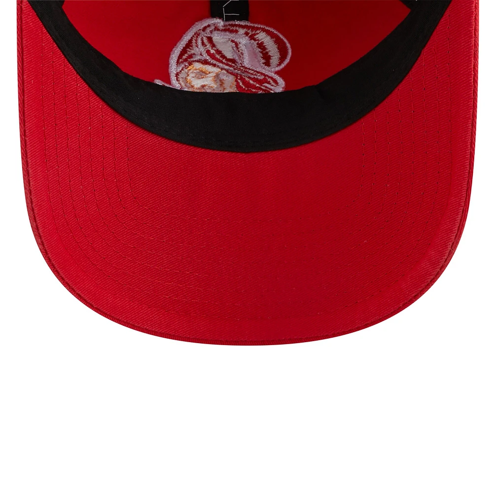 Casquette réglable New Era rouge Tampa Bay Buccaneers Core Classic 2.0 9TWENTY pour femme