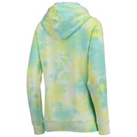 Women's New Era White Tampa Bay Buccaneers Ice-Dye Full-Zip Hoodie