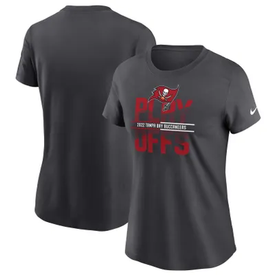 Women's Nike Tom Brady Red Tampa Bay Buccaneers Name & Number T-Shirt