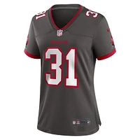 Maillot de match Nike Antoine Winfield Jr. des Tampa Bay Buccaneers en étain pour femme