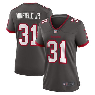 Women's Nike Antoine Winfield Jr. Pewter Tampa Bay Buccaneers Game Jersey