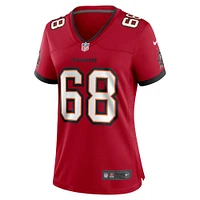 Maillot de match Nike Ben Bredeson des Tampa Bay Buccaneers pour femme, rouge