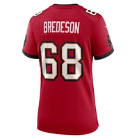 Maillot de match Nike Ben Bredeson des Tampa Bay Buccaneers pour femme, rouge