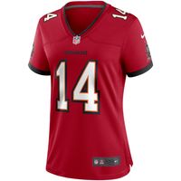 Women's Nike Brad Johnson Red Tampa Bay Buccaneers Game Retired Player Jersey