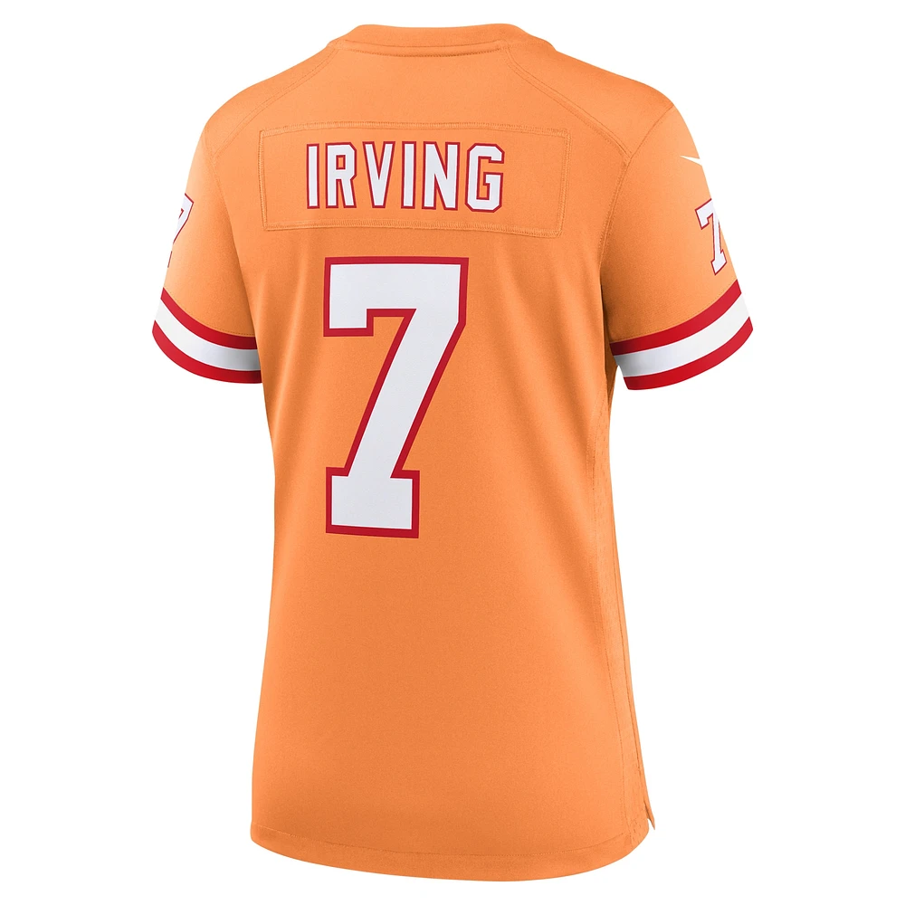 Maillot de match alternatif Nike Bucky Irving orange des Buccaneers Tampa Bay pour femme