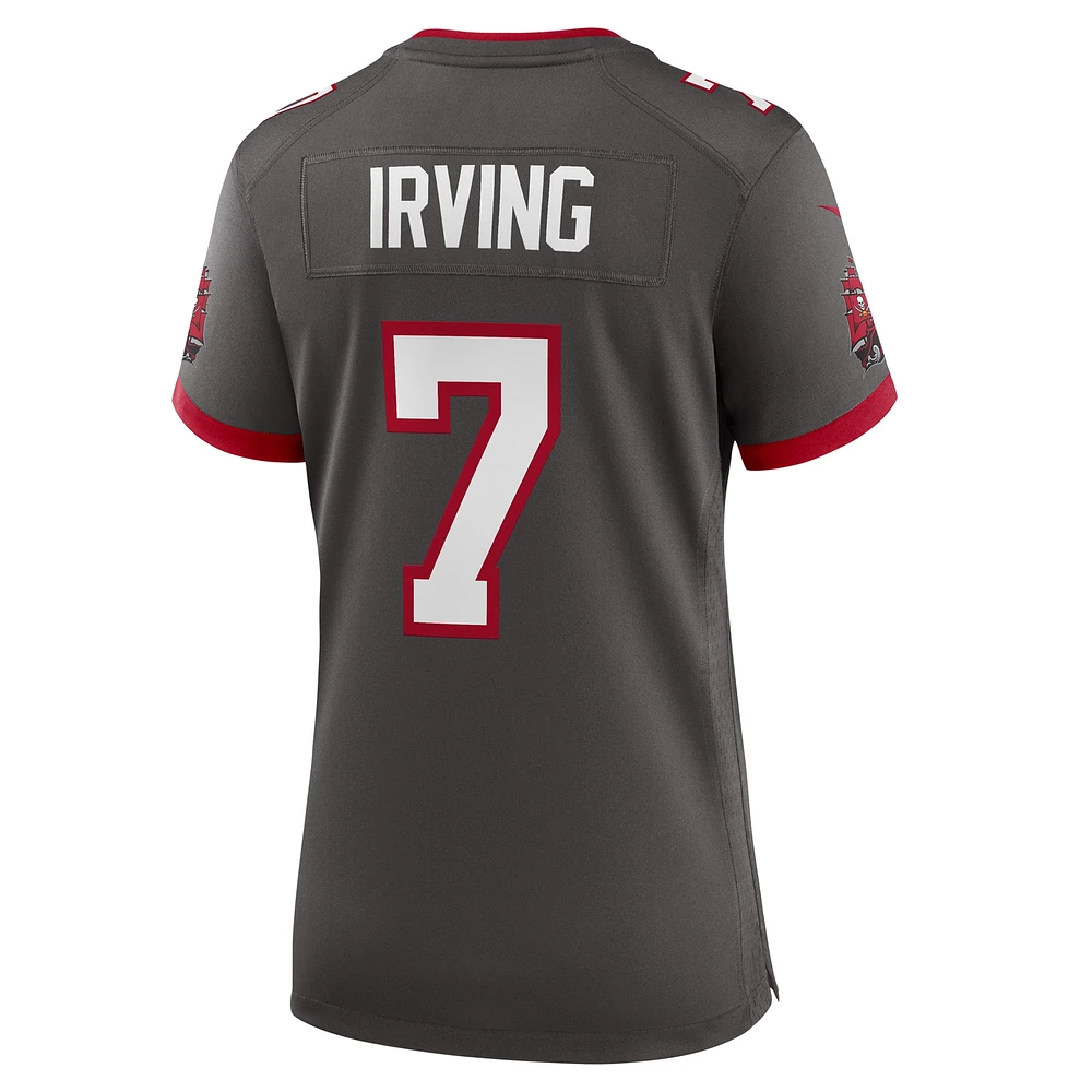 Women's Nike Bucky Irving  Pewter Tampa Bay Buccaneers Alternate Game Jersey