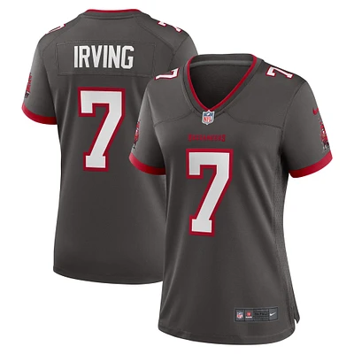 Maillot de match alternatif Nike Bucky Irving Pewter des Buccaneers Tampa Bay pour femme