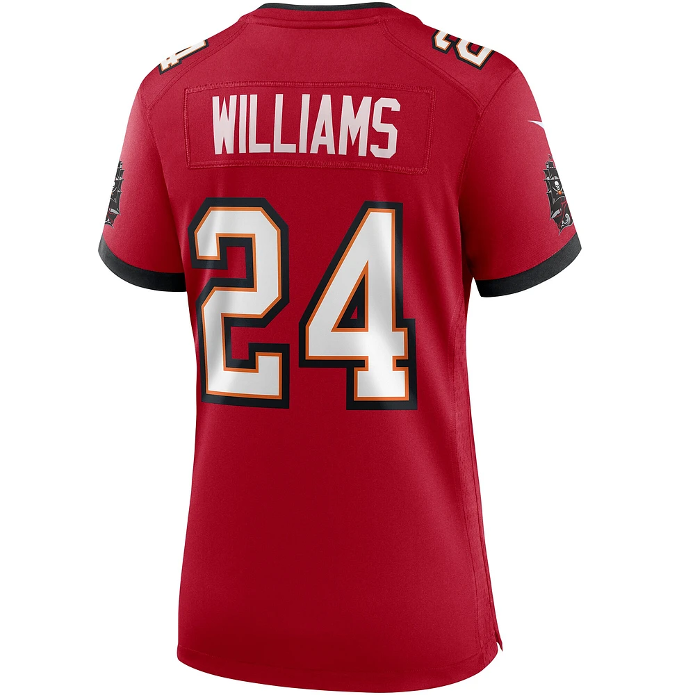 Maillot de joueur retraité Nike Cadillac Williams pour femme des Tampa Bay Buccaneers Game, rouge