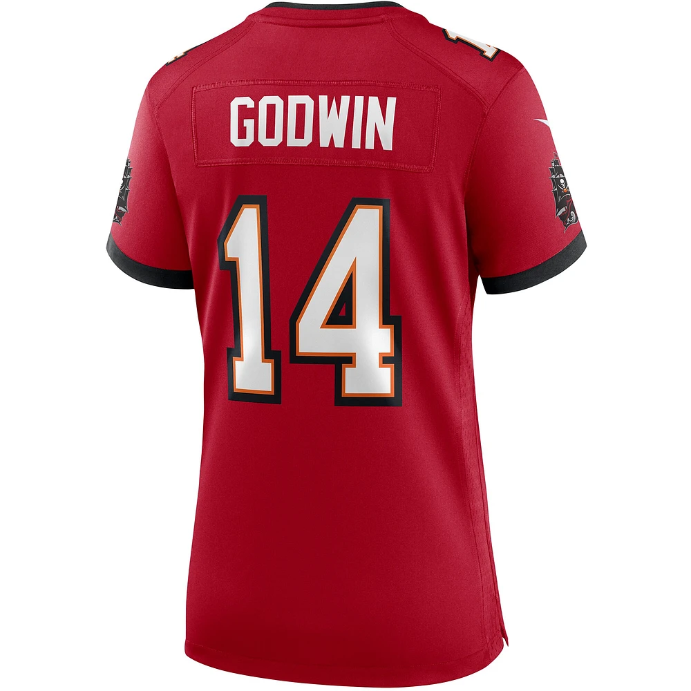 Women's Nike Chris Godwin Red Tampa Bay Buccaneers Game Player Jersey