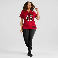 Maillot de joueur match Nike Devin des Tampa Bay Buccaneers pour femme, blanc et rouge