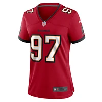 Women's Nike Earnest Brown IV  Red Tampa Bay Buccaneers Game Jersey