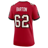 Maillot de match Nike Graham Barton Tampa Bay Buccaneers pour femme, rouge