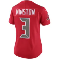 Jameis Winston Tampa Bay Buccaneers Nike Women's Color Rush Limited Jersey  - Red