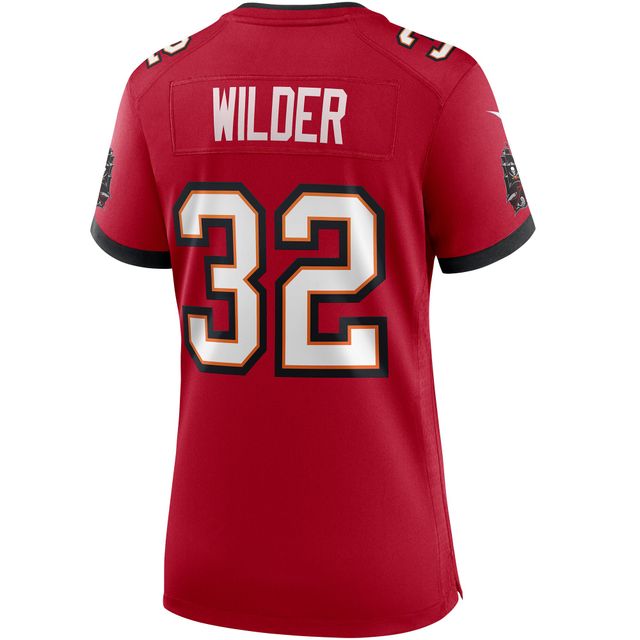 Maillot de joueur retraité Nike James Wilder des Tampa Bay Buccaneers Game pour femme, rouge