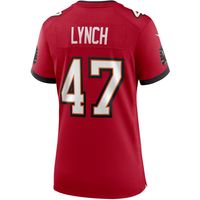 Women's Nike John Lynch Red Tampa Bay Buccaneers Game Retired Player Jersey