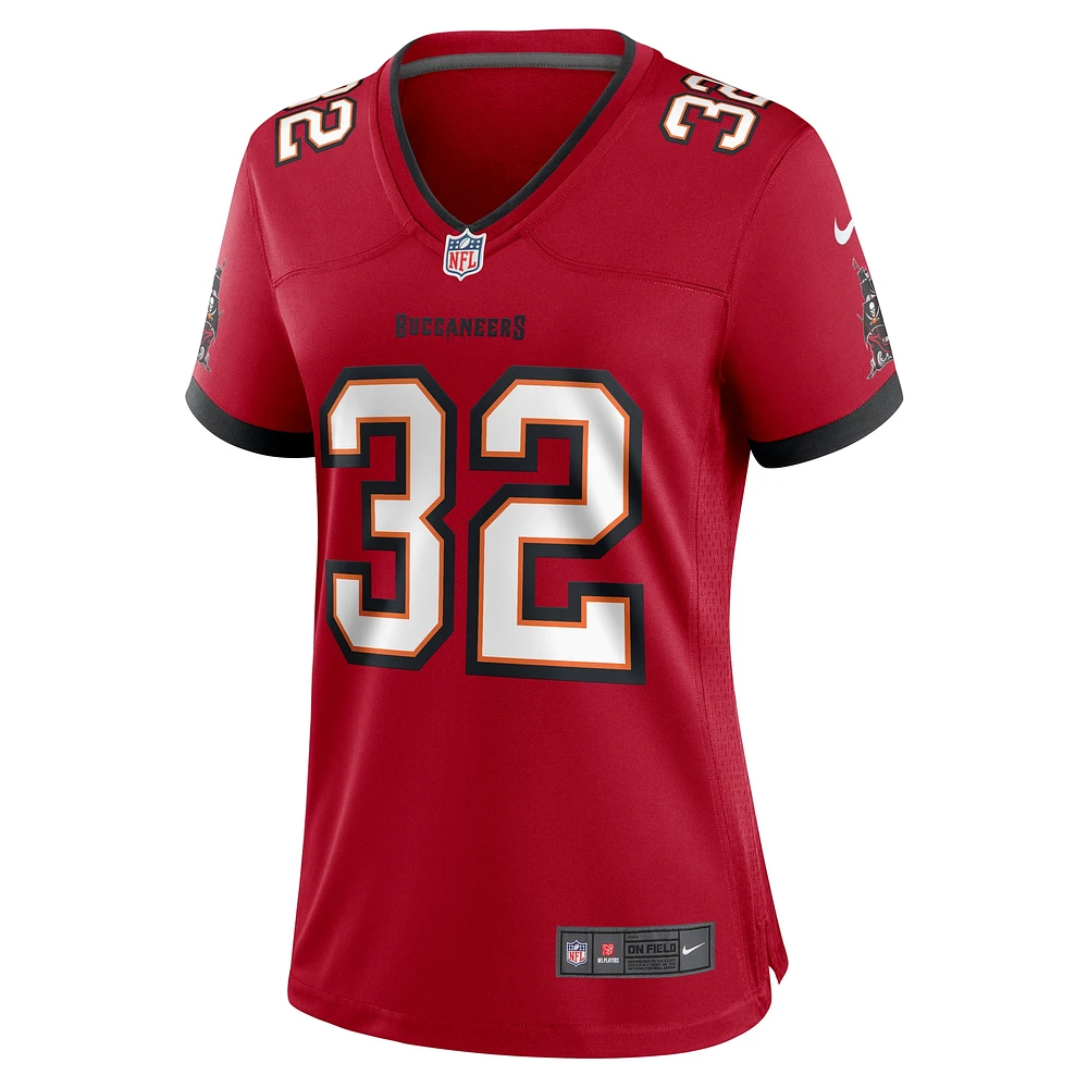 Women's Nike Josh Hayes  Red Tampa Bay Buccaneers Game Jersey