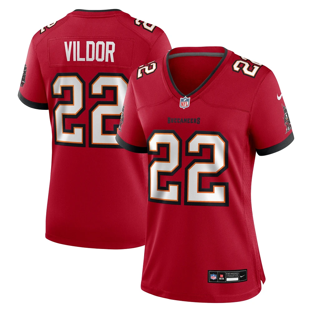 Maillot Nike Kindle Vildor rouge pour femme des Tampa Bay Buccaneers