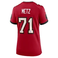 Maillot de match Nike Lorenz Metz Tampa Bay Buccaneers pour femme, rouge