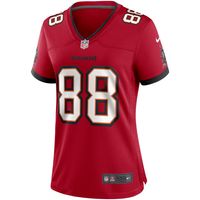 Women's Nike Mark Carrier Red Tampa Bay Buccaneers Game Retired Player Jersey