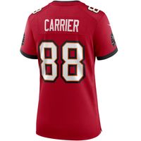 Women's Nike Mark Carrier Red Tampa Bay Buccaneers Game Retired Player Jersey