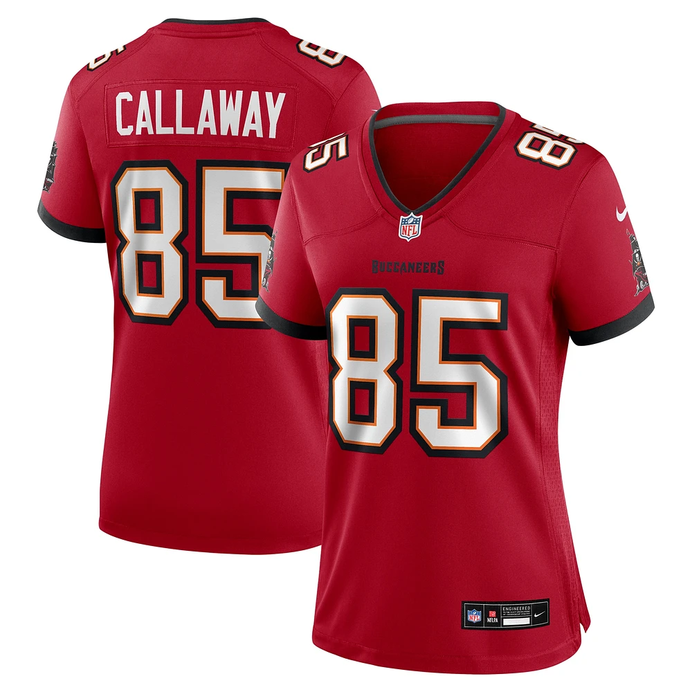 Maillot de match Nike Marquez Callaway rouge Tampa Bay Buccaneers pour femme