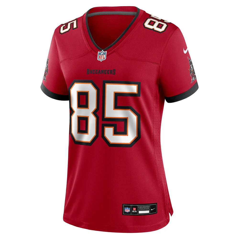 Maillot de match Nike Marquez Callaway rouge Tampa Bay Buccaneers pour femme