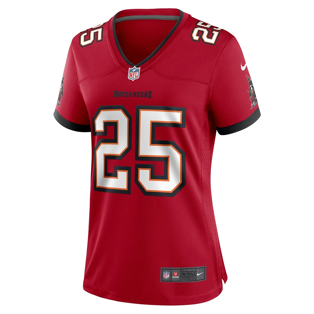 Women's Nike Patrick Laird  Red Tampa Bay Buccaneers Game Jersey