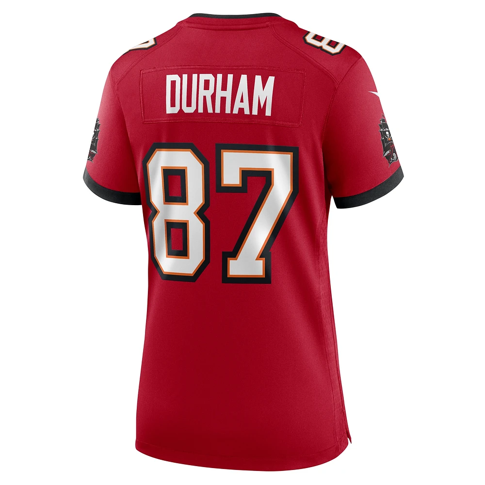 Women's Nike Payne Durham  Red Tampa Bay Buccaneers Game Jersey