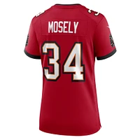 Maillot de match Nike Quandre Mosely Tampa Bay Buccaneers pour femme, rouge